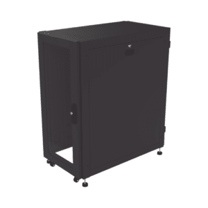 24U Professional Network Cabinet with 19″ Standard Rack and Glass Door (600 mm Width x 1000 mm Depth)