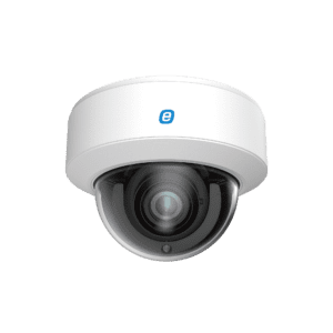 IP Dome 4 MP / POE / 164ft (50m) IR / WDR (120dB) / Micro SD / IP67 / IK10 / 2.8 mm – 12 mm Motorized Lens / Integrated Microphone / Cloud Video Recording / Metal