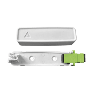 Mini Fiber Optic Terminal Box (Rosette) with a SC/APC Coupler