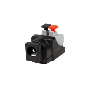 Adapter type Jack of 0.13″ (3.5 mm) Female Polarized with Terminals Push and Drop